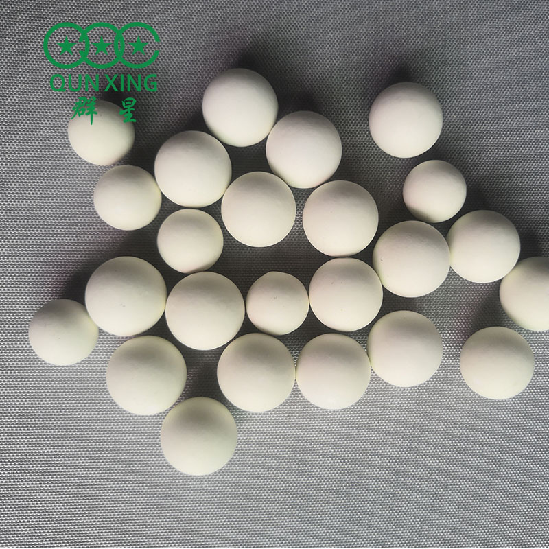 惰性氧化铝瓷球 用于石油化工 25mm 增加气体分布点 群星供应