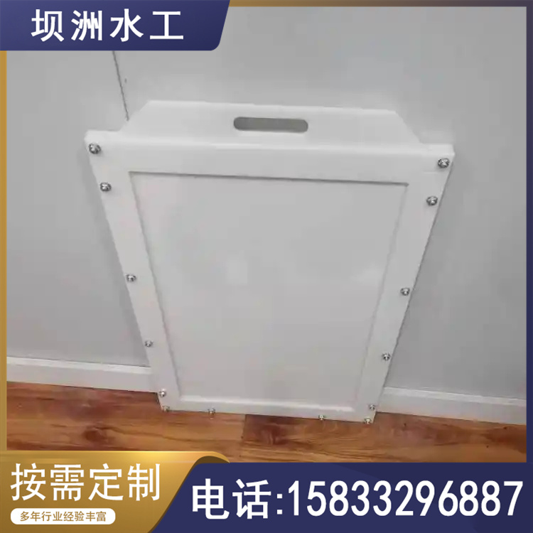 坝洲 平面闸门 定轮式塑料闸门 使用寿命长 按需定制