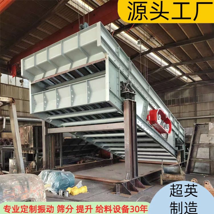 铁矿石电动筛 大型重型直线振动筛  矿山圆振筛