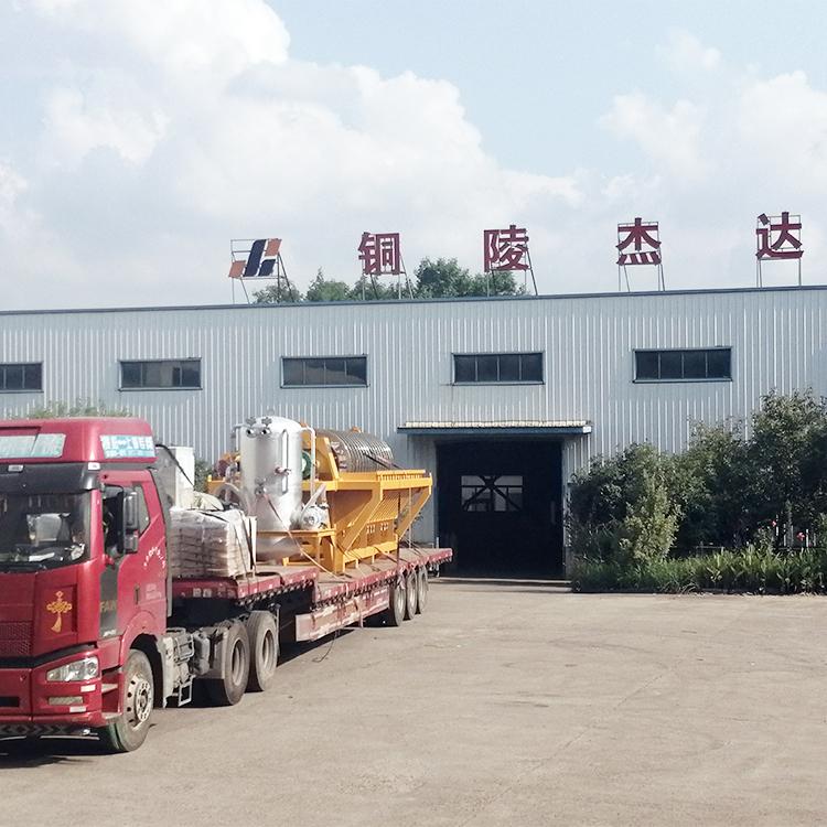 杰达 大型污泥固液分离设备全自动真空陶瓷过滤机 耐腐蚀经久耐用