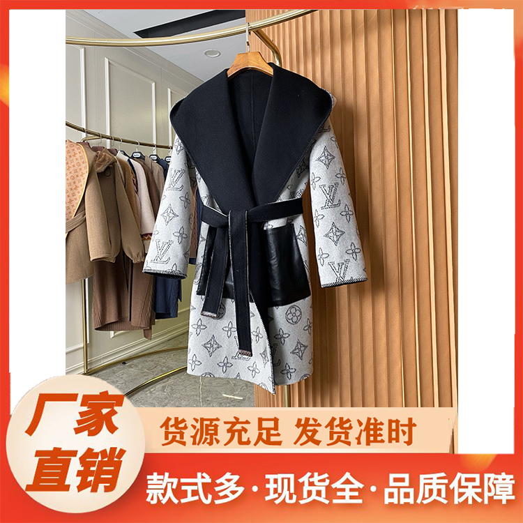 风衣厂家 专柜女装 风衣 大衣 衬衣 品牌服装批发