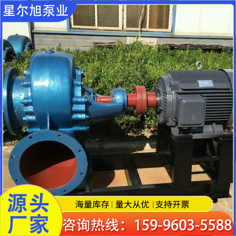 大流量混流泵 柴油机鱼塘河道大功率抽水机 污水离心泵厂家蜗壳式