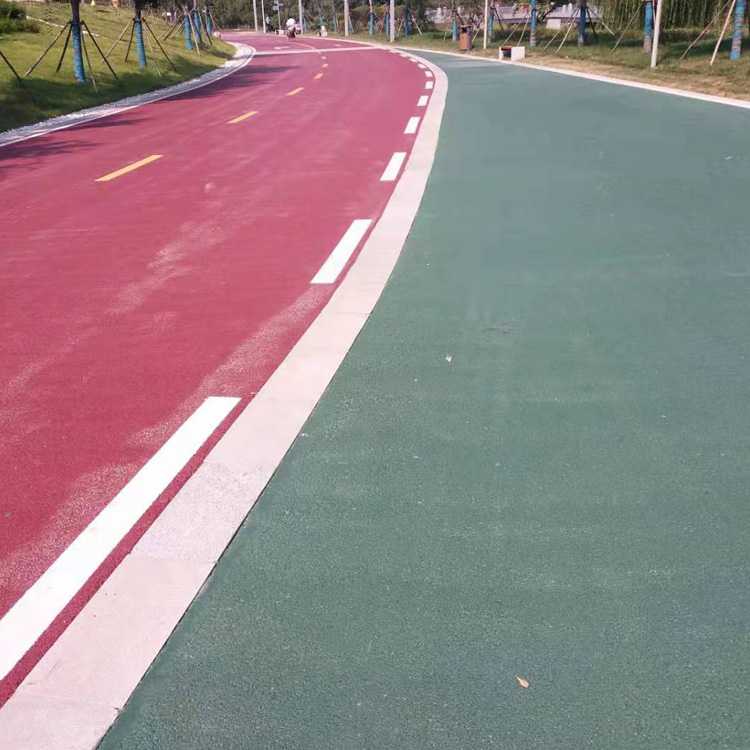 路艺 彩色路面价格 多彩路面 路面改色