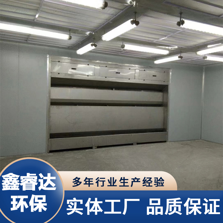 环保水帘柜 石材家具金属粉尘净化漆雾吸附设备