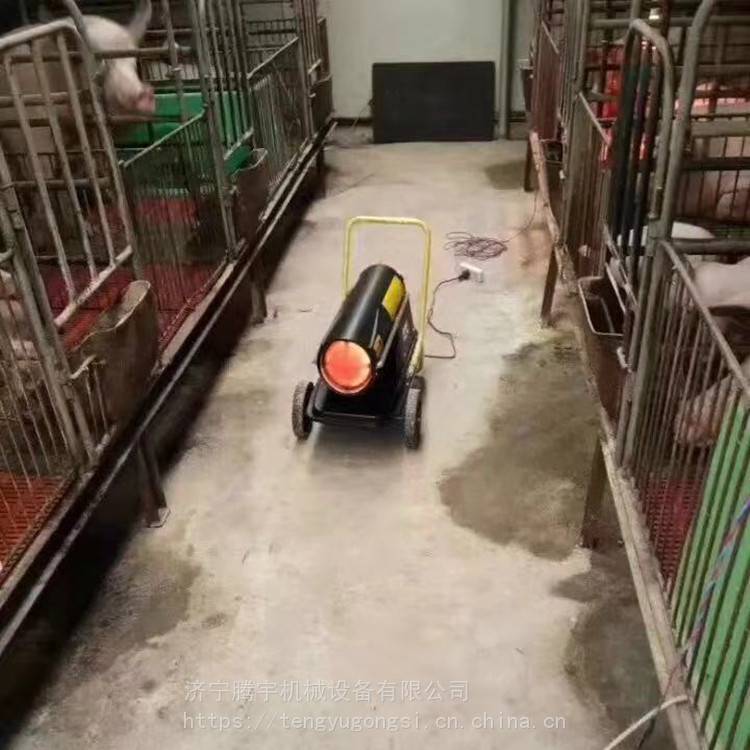 工业热风机济宁腾宇 买燃油暖风机台 养殖场暖风机