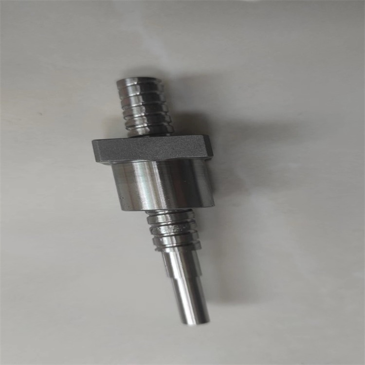 滚珠丝杠0805研磨C5材质gcr15轴承钢螺母20铬钼反向器插片式