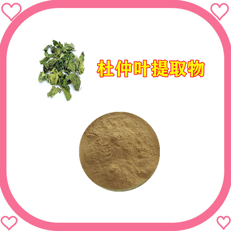 杜仲叶提取物   三遍水提  含多种营养成分   粉末流动性好    国标生产