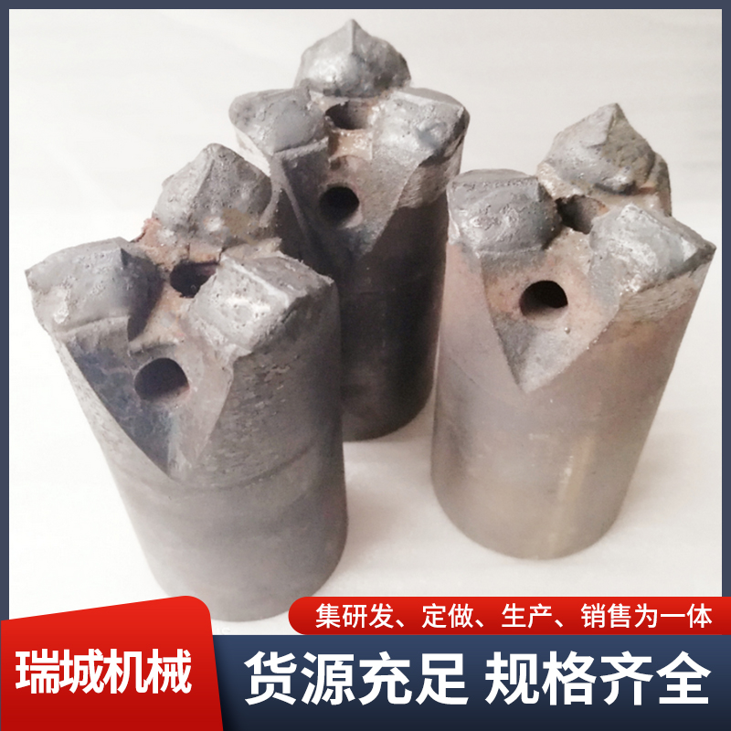 现货出售三齿钻头 工程机械使用开堵眼机钻头 结构稳固 货源充足