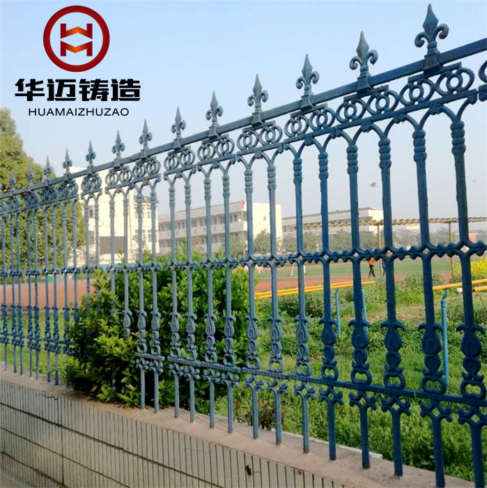 铸铁护栏厂家,铸铁花墙-华迈铸造