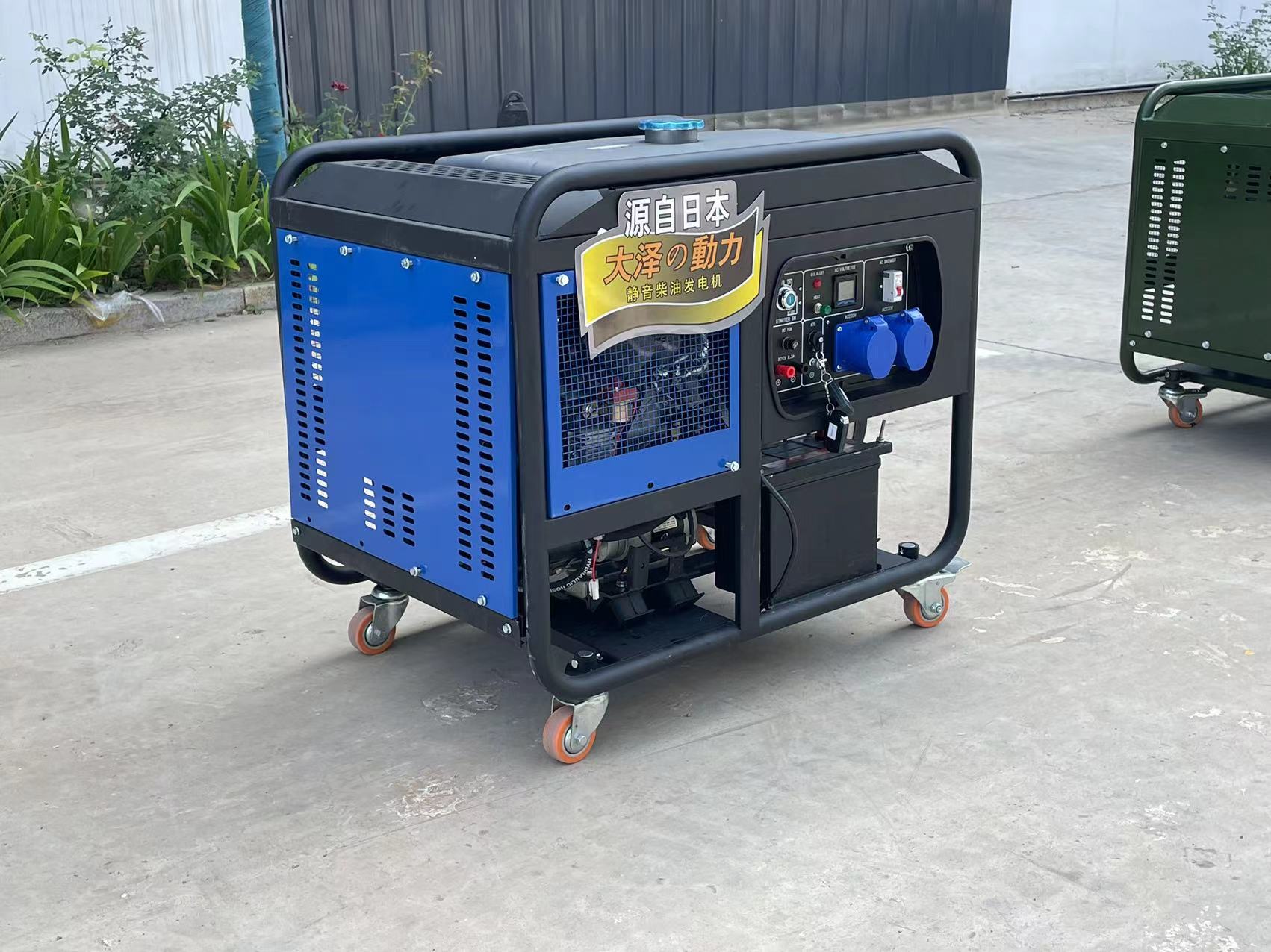 大泽动力12KW开架柴油发电机