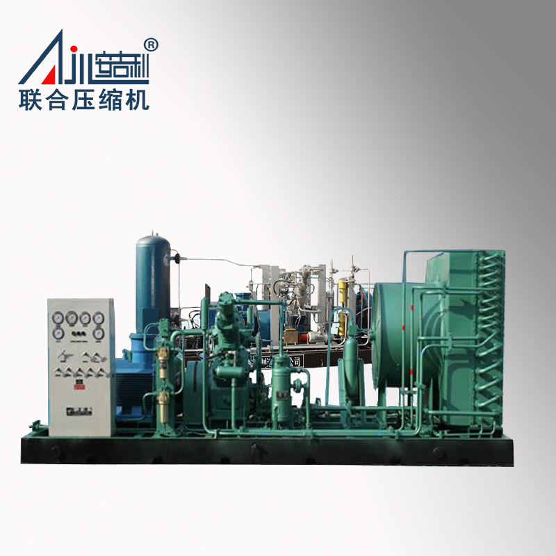 CNG加气站压缩机VF-2.5/(2-4)-250, 压缩天然气输送、增压、稳压 ，风冷 带罩壳
