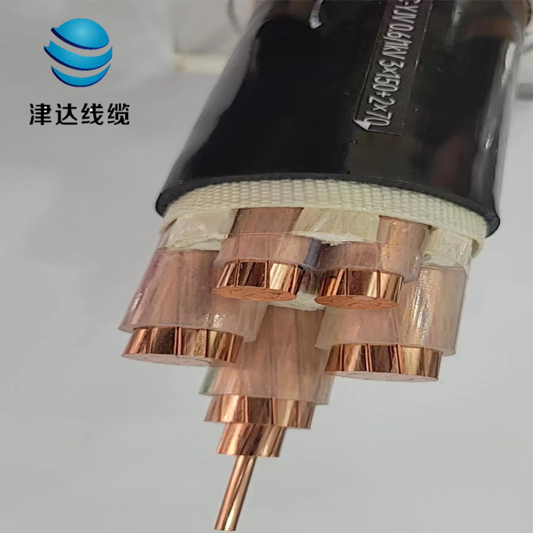 津达线缆 低压电力电缆 交联聚乙烯绝缘 YJV VV 阻燃耐火 输电配电用