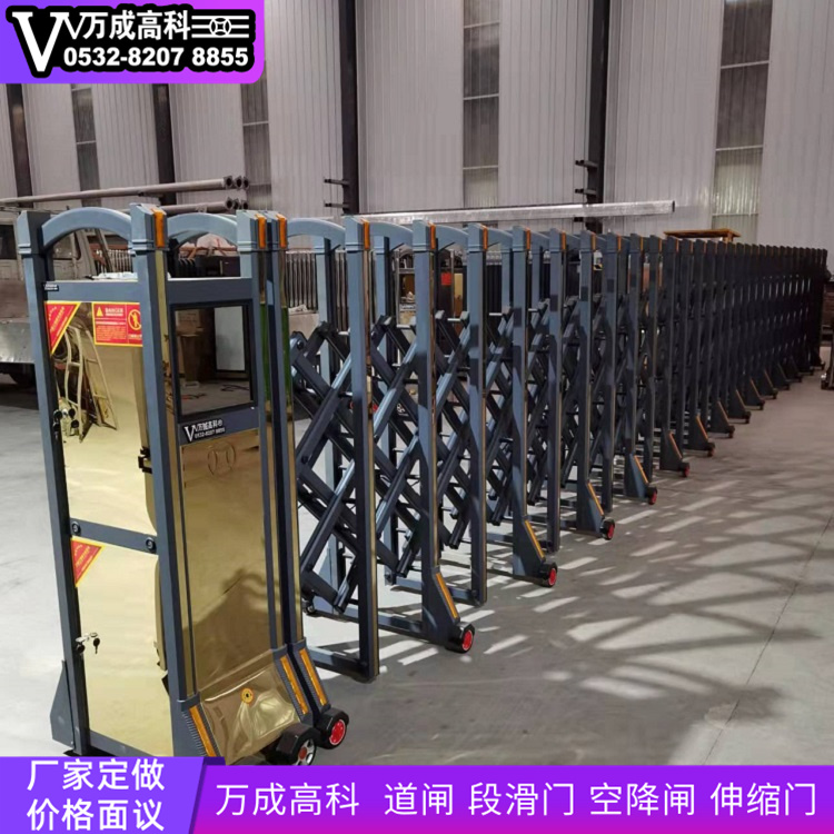 青岛伸缩门型号齐全