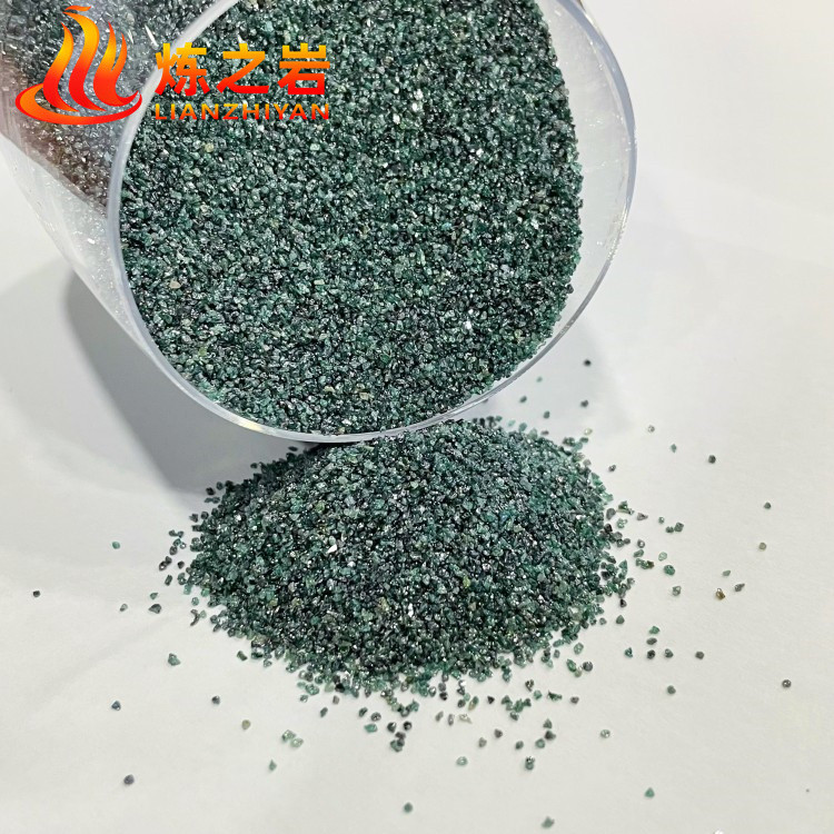 一级绿碳化硅 制造大理石磨轮金刚砂 绿碳化硅厂家