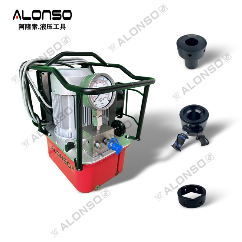 工程智能紧固方案 - 螺栓拉伸器 + 液压工具・智能泵站群栓同步