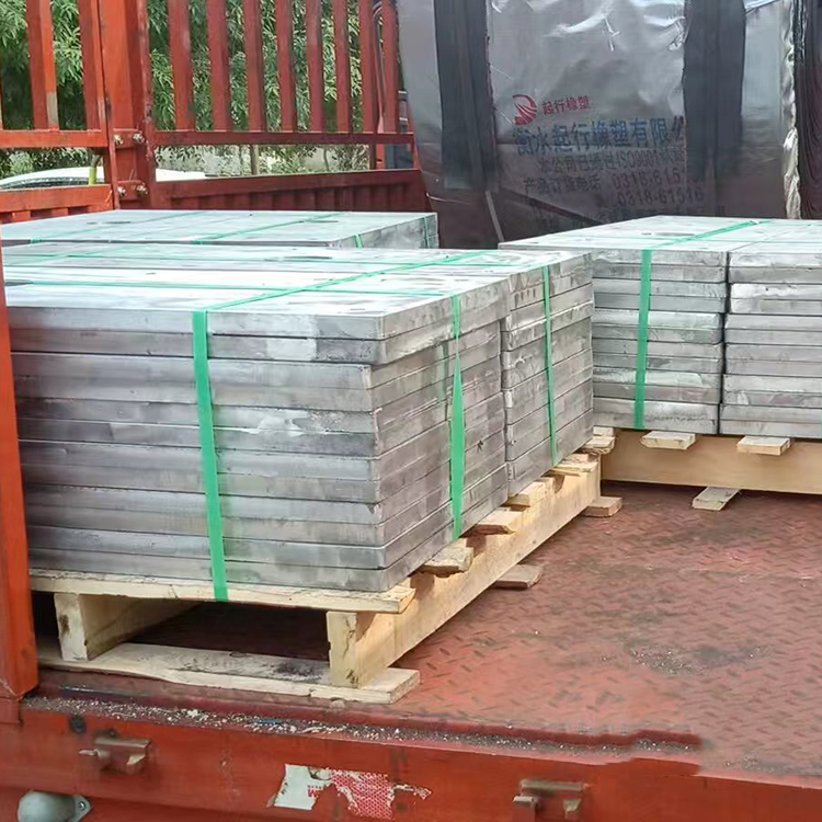 铅垫板 拱桥结构预埋件防震铅板外包铜片