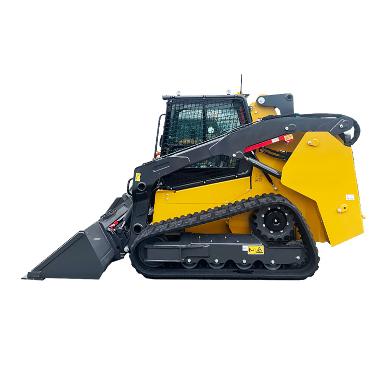 T12滑移装载机 采用紧凑车身与橡胶履带设计 转向半径小