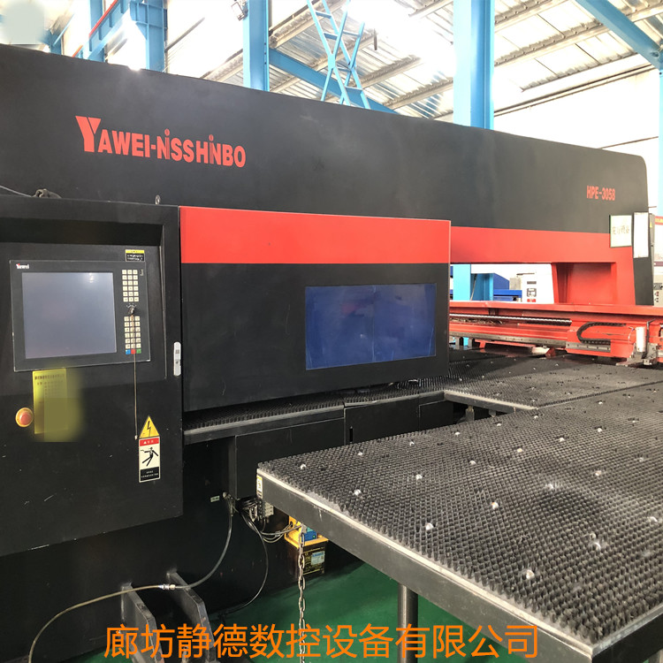 精品二手江苏亚威HPE3058全电伺服式数控转塔冲床、数控冲床