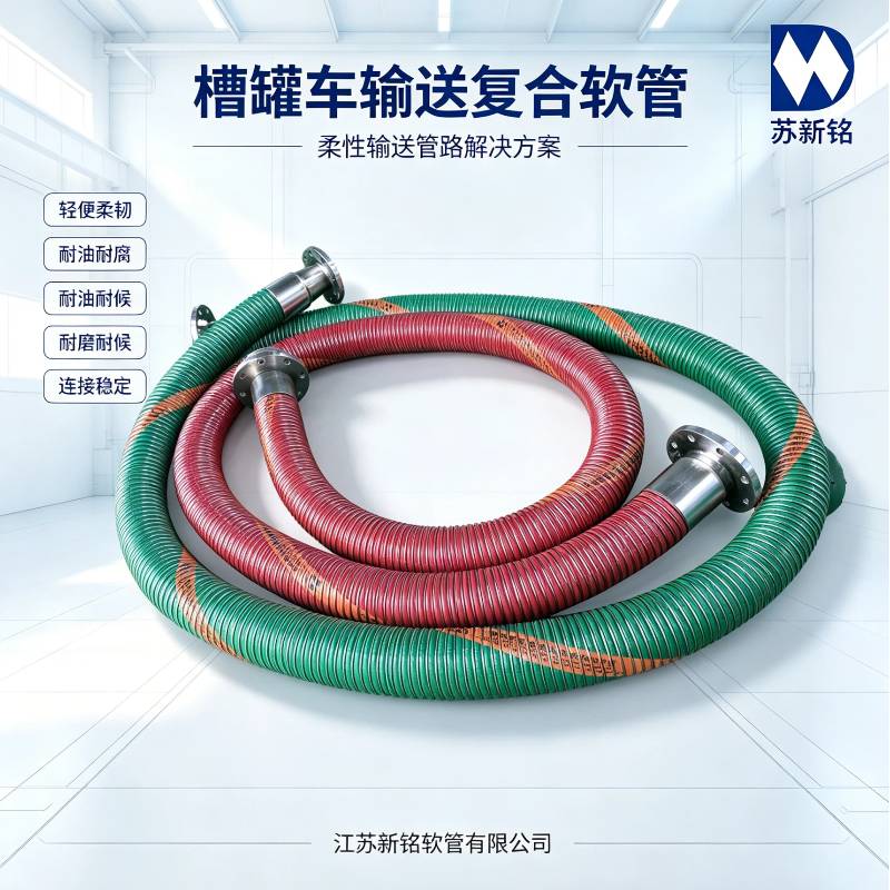 槽罐车用软管 化工厂油罐车用防静电防爆管