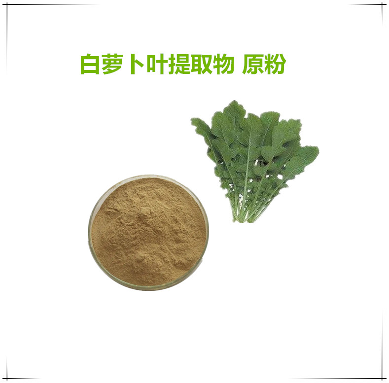 白萝卜叶提取物  喷雾干燥莱菔叶速溶粉 2公斤起订 支持发样