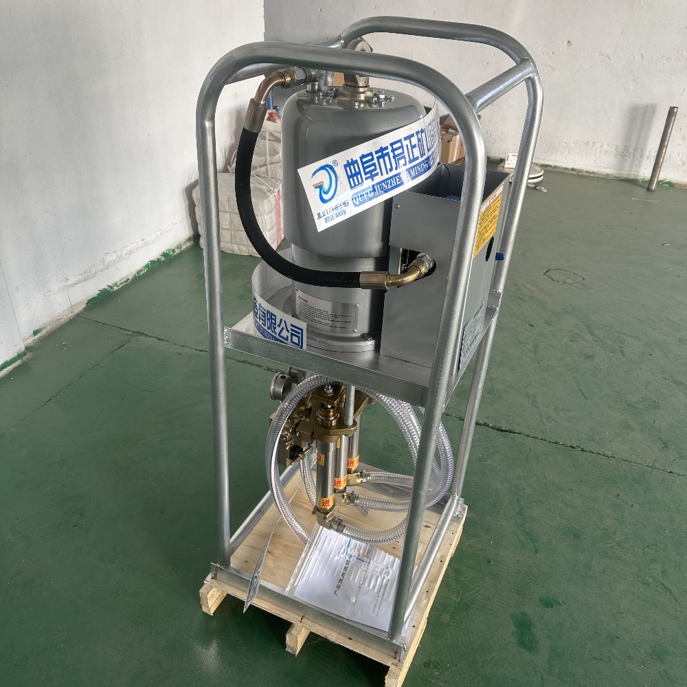 操作灵活的堵水用注浆泵 ZZQ-0.72/10 煤矿高分子材料用注浆装置 性能稳定的注浆加固设备 井下堵漏充填用注浆泵