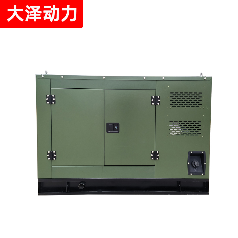 封闭式静音75 100 120kw柴油发电机大泽动力