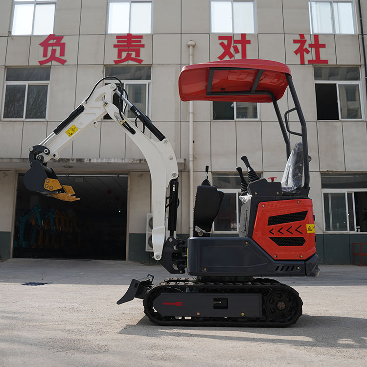 13B小型挖掘机 回转半径小 可调高低式推土产 360度自由旋转