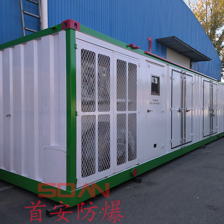 钻井平台防爆正压房，防爆集装箱配电房分析小屋厂家