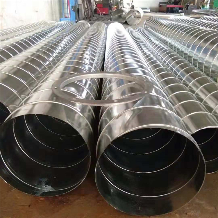 廊坊不锈钢螺旋风管生产工程改造安装厂家