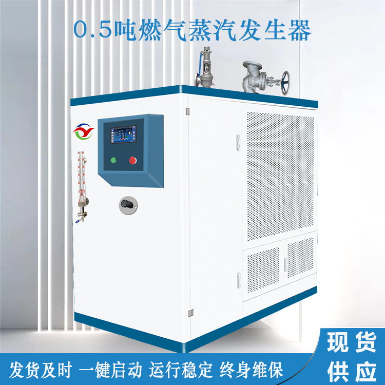 蒸汽发生器 0.5吨全自动燃气蒸汽发生器 蒸汽锅炉厂家 工业环保免检锅炉 食品蒸煮