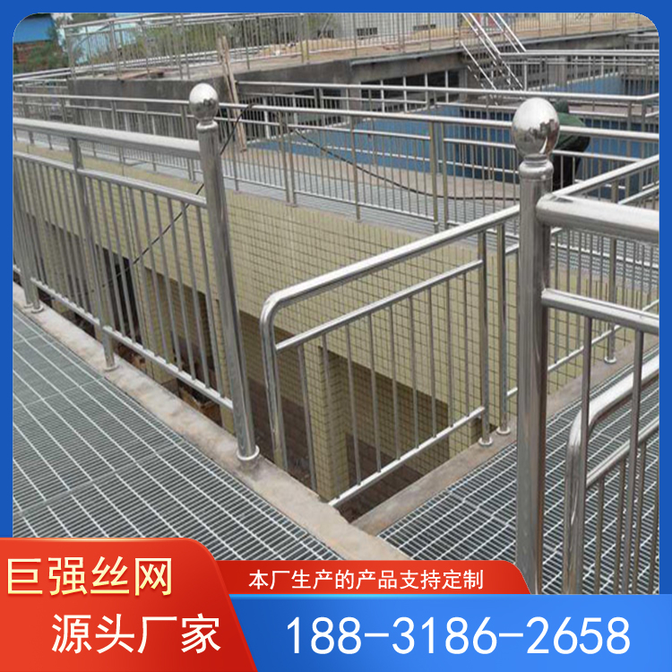 格栅板 不锈钢格板 平台热镀锌钢格板 巨强丝网