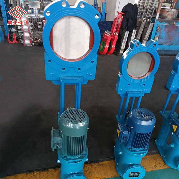 展业阀门 对夹式电液动浆液阀 矿浆排渣 手动浆液阀