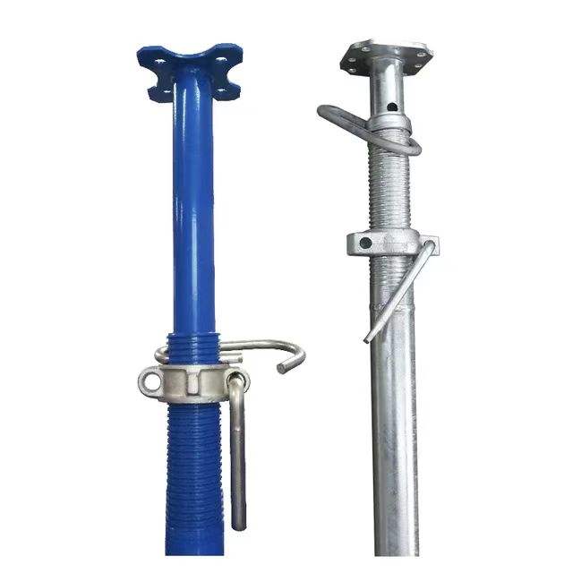 建筑工业镀锌耐腐蚀Q235脚手架钢支架的可调钢支架