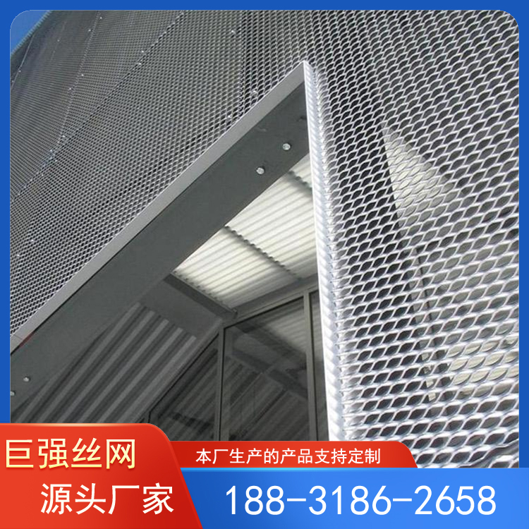 幕墙装饰网  304不锈钢吊顶装饰网 圆孔金属网 巨强丝网