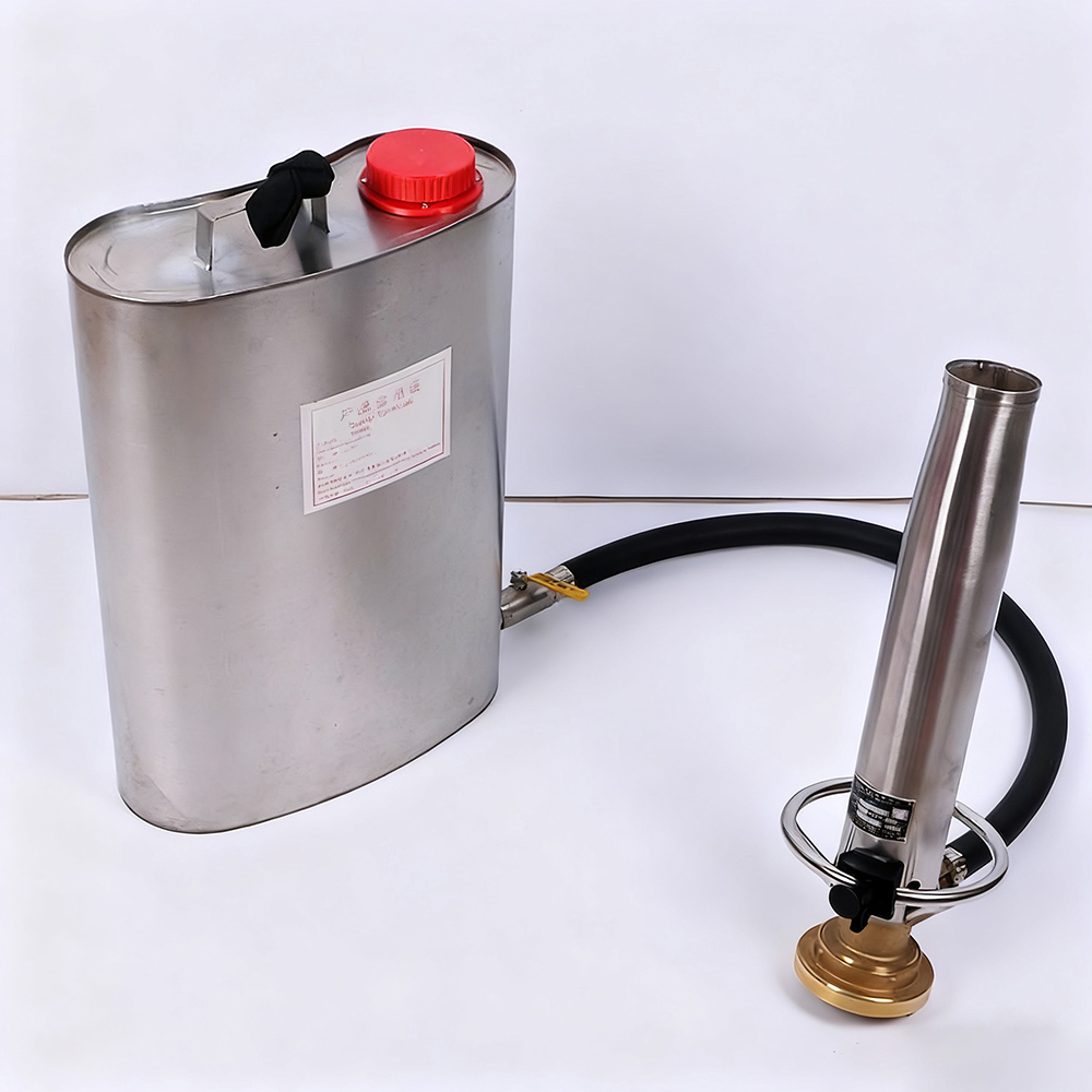 空气泡沫桶枪消防手提灭火器不锈钢铁质肩负式灭火装置 不锈钢桶 船用手提式