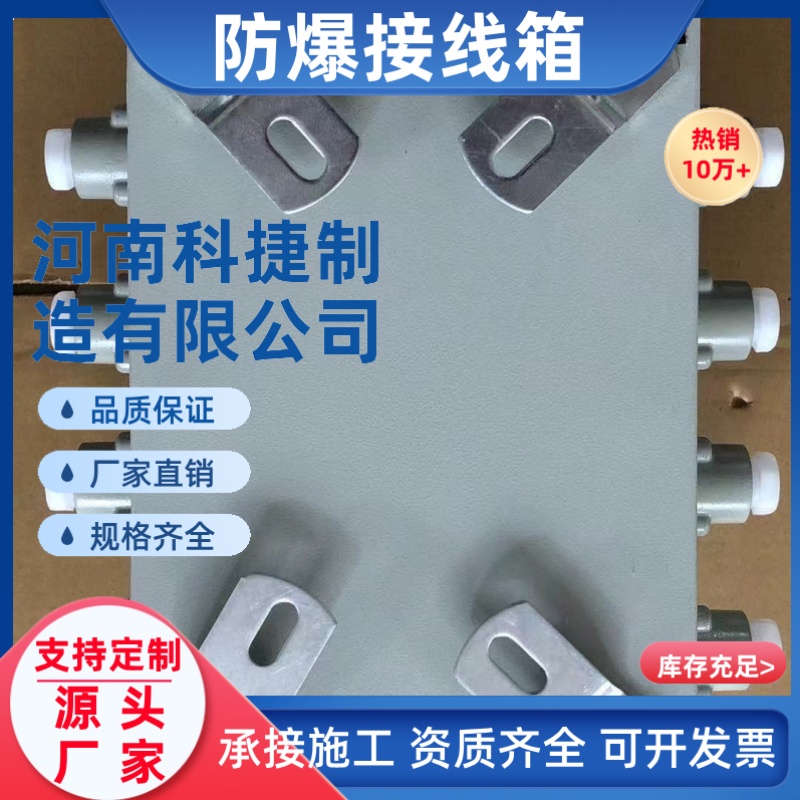 订做不锈钢带立柱阳极防爆分线箱阴极保护壁挂式防爆接线箱厂家