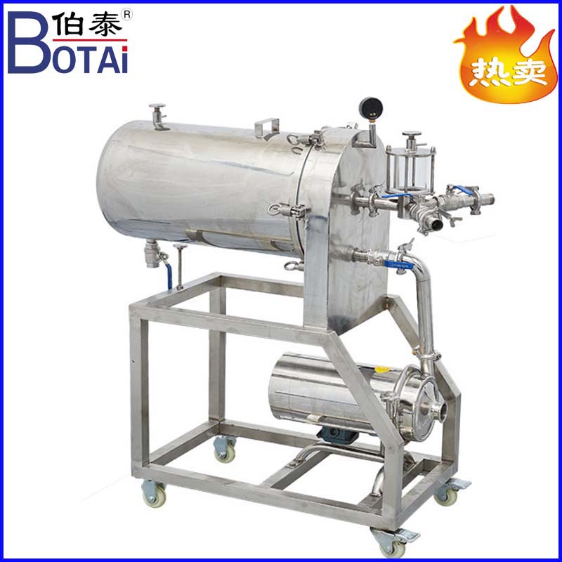 304不锈钢立式硅藻土白酒过滤器 适合酱油醋等粘性液体