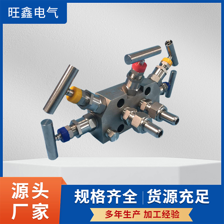 旺鑫电气 共面五阀组  生产