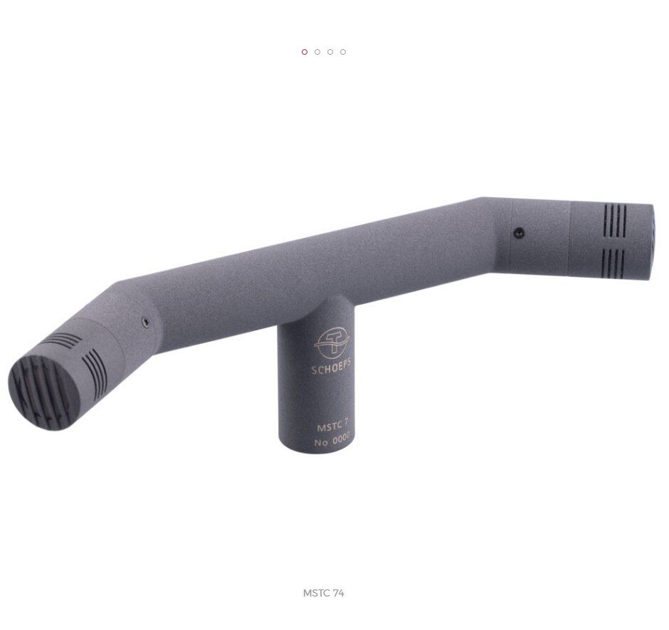 德国Scheps话筒 立体声录音话筒 MSTC 64 74 专业录音话筒 音乐会话筒