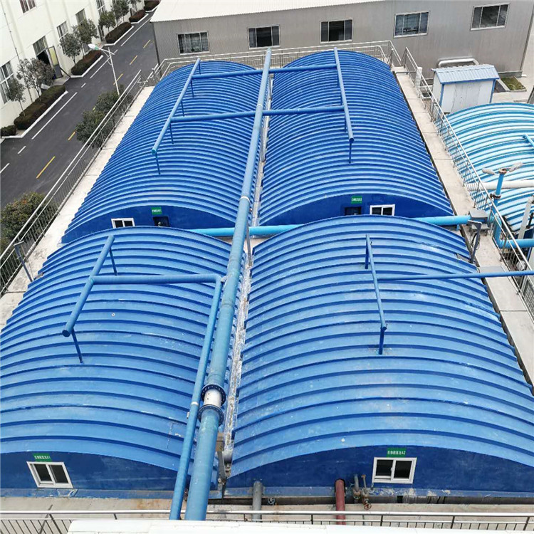 专业玻璃钢拱形盖板 废气收集罩 密封防渗漏 轻便易安装