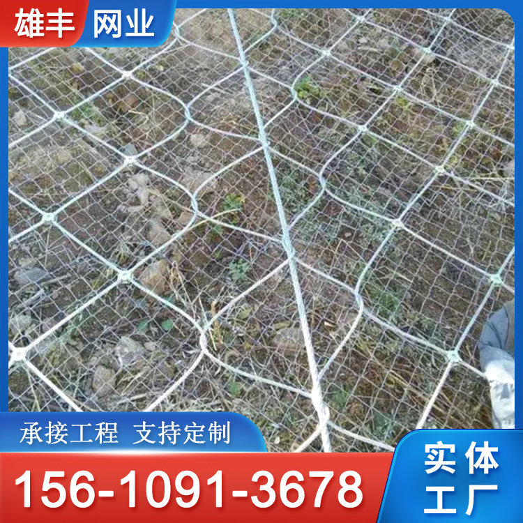 主动边坡防护网 作用 山体防护网 落石拦截网 抗冲击 规格全 可定制 雄丰