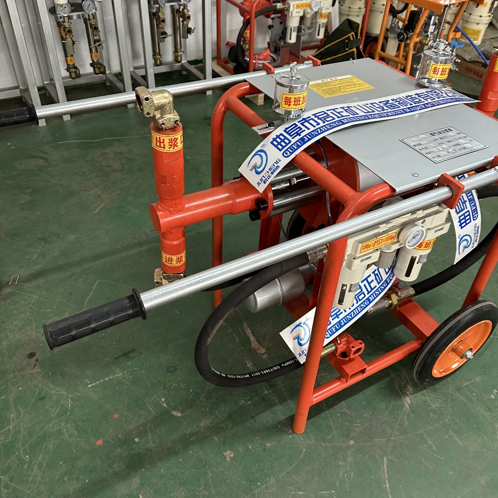 性能稳定矿用注浆泵 2ZBQ40/3气动注浆泵 煤矿用变量注浆泵 体积小双液注浆泵
