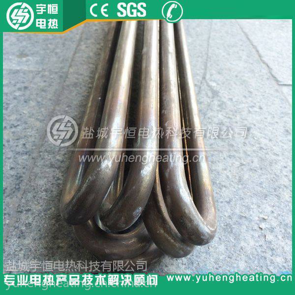 380V75KW蒸汽锅炉用DN125法兰加热管 耐压耐温不锈钢法兰加热器