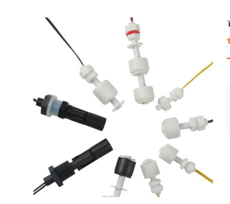 可定制pp塑料浮球开关长杆连杆浮球水位各种规格塑胶液位浮球开关