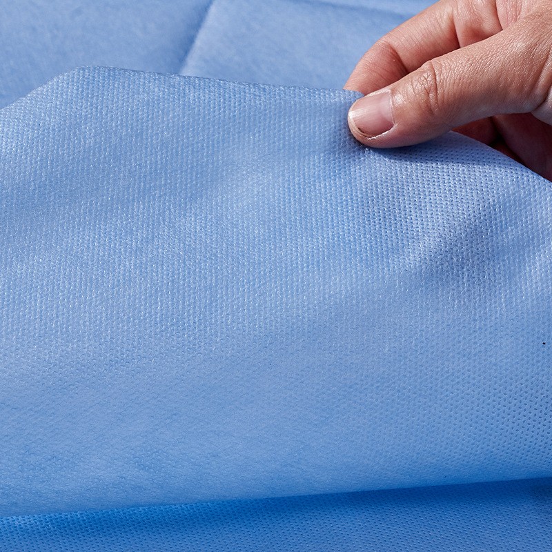 包布无纺布 防护服用50克SMS全新料聚丙烯