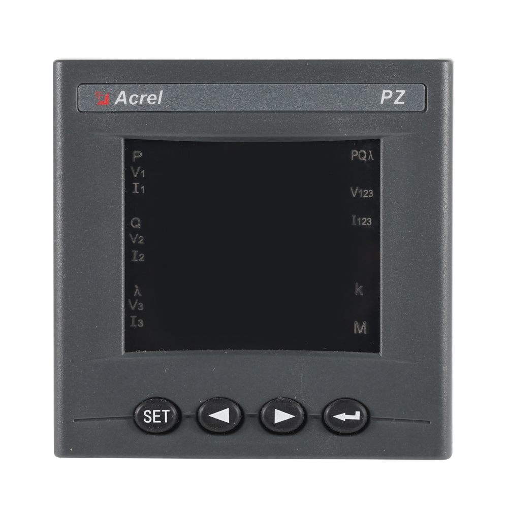 服务器电源柜 安科瑞 PZ80-E4/KC 遥信遥控 DI/DO 兼容 DL/T645 规约 嵌入式电力测控表
