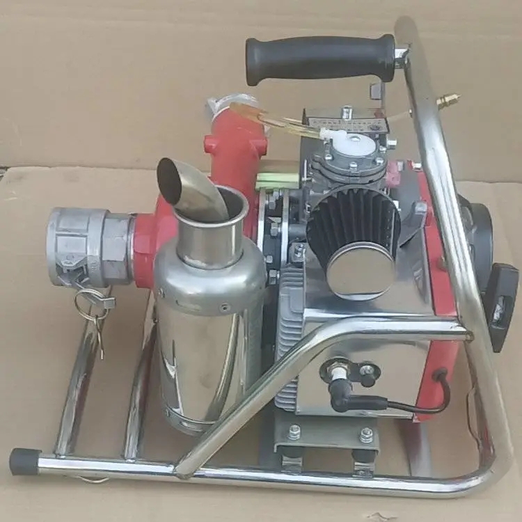 接力水泵 便携式背负结构 山地应急输水机动作业装置