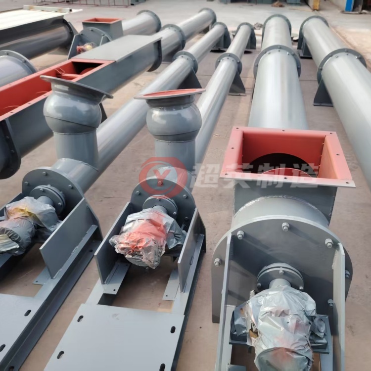 绞龙螺旋输送机厂家 高温粉末物料输送设备