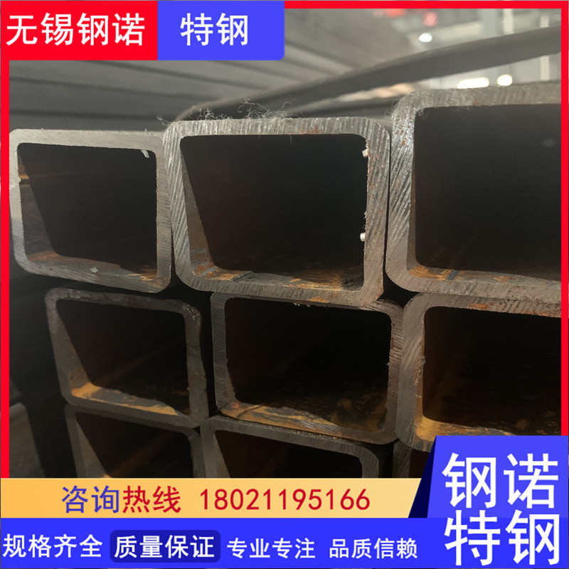 无缝方管现货80*50*4无缝黑方管60*650*10厚壁方管低合金方钢管