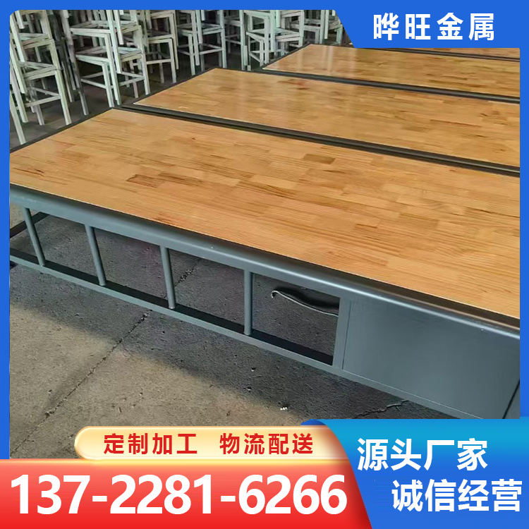 单人圆角床 监用床钢木床 生产厂家 多种规格